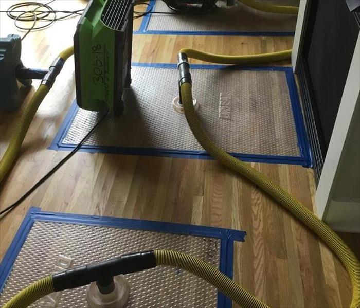 AWESOME wood floor drying system