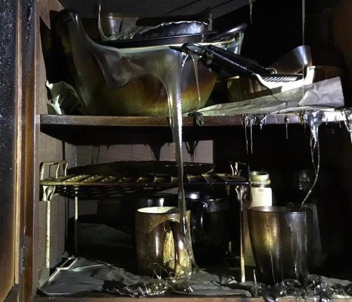 Extensive Damage to Kitchen from Fire